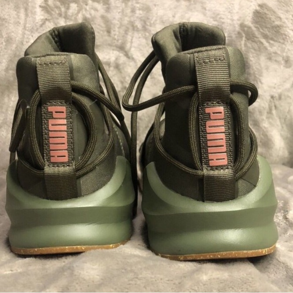 🌹🌹Puma Fierce Rope Olive Running Sneakers Size 7.5🌹🌹 - Picture 3 of 7